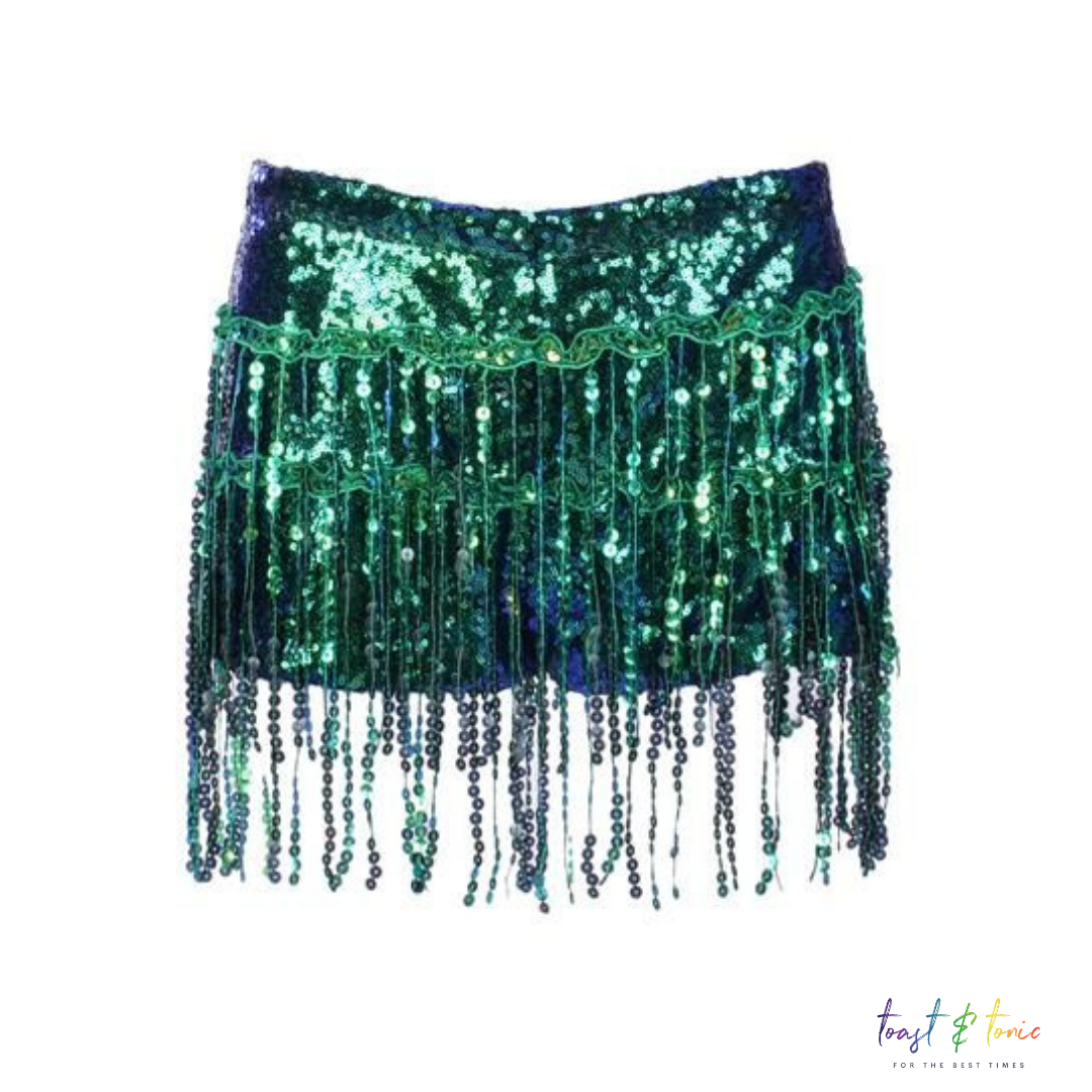 Tassel Hotpants Green