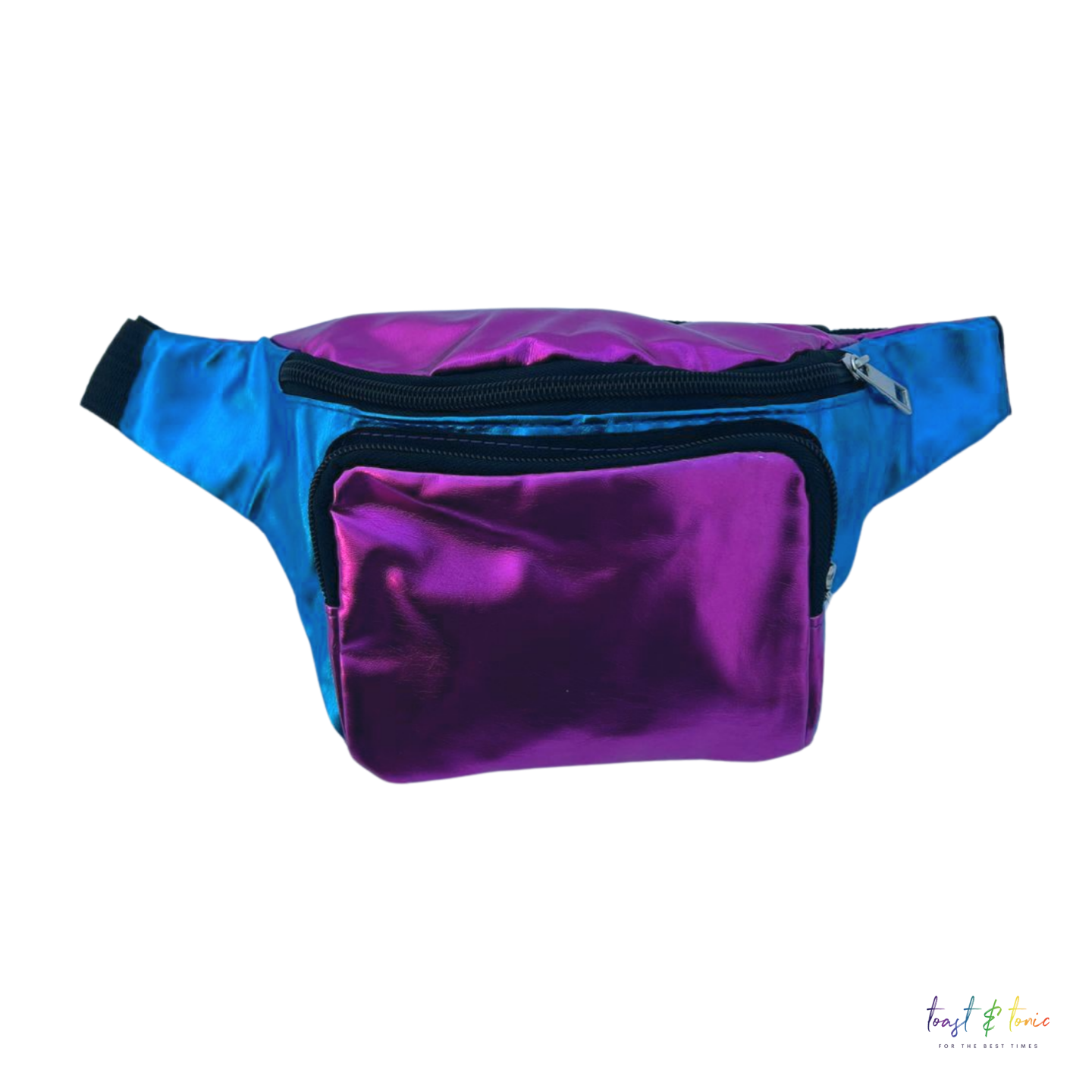 Hot Pink & Electric Blue Bum Bag