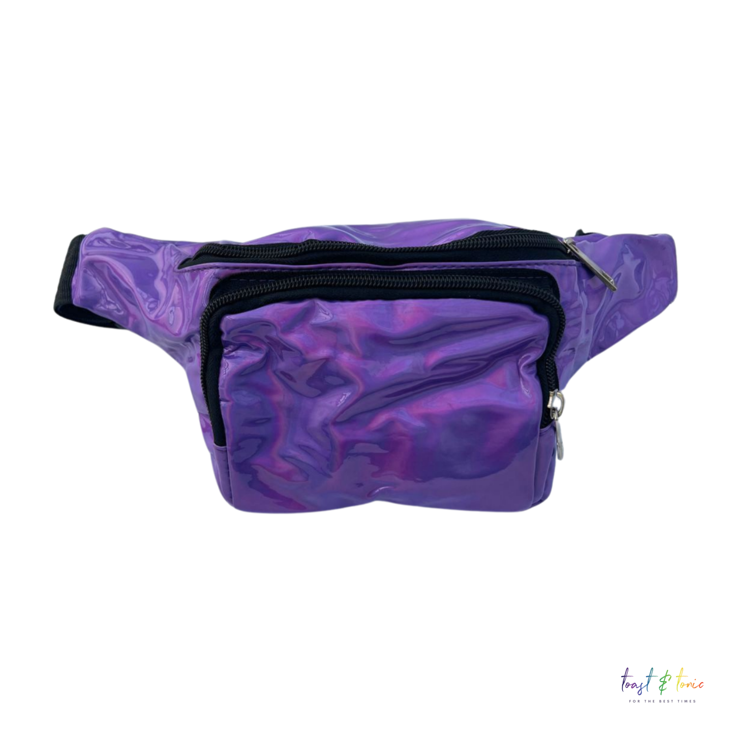 Purple Holographic Bum bag - Festival Bum Bags