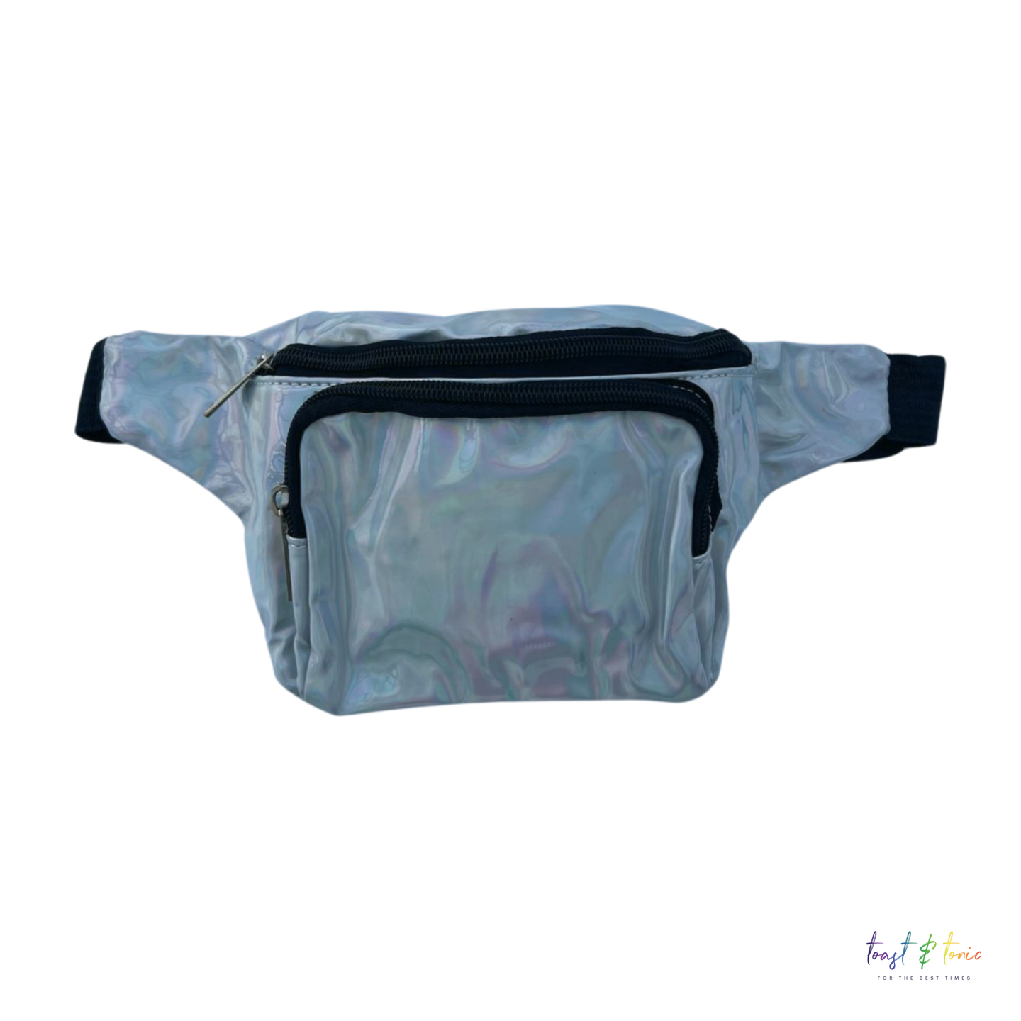 Silver Holographic Bum Bag