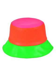 Neon 3 Colour Bucket Hat