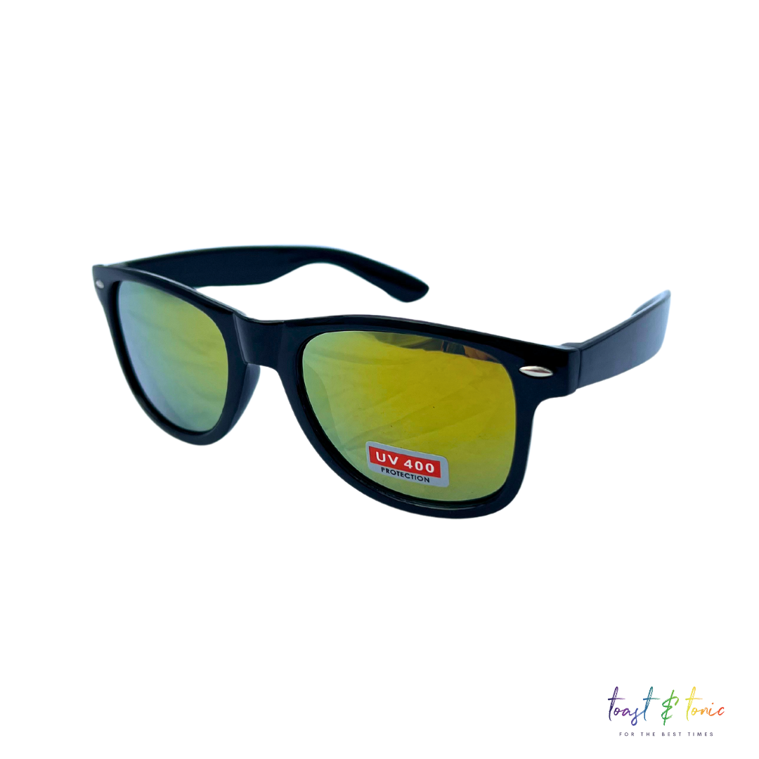 Wayfarer Mirror Lens Sunglasses