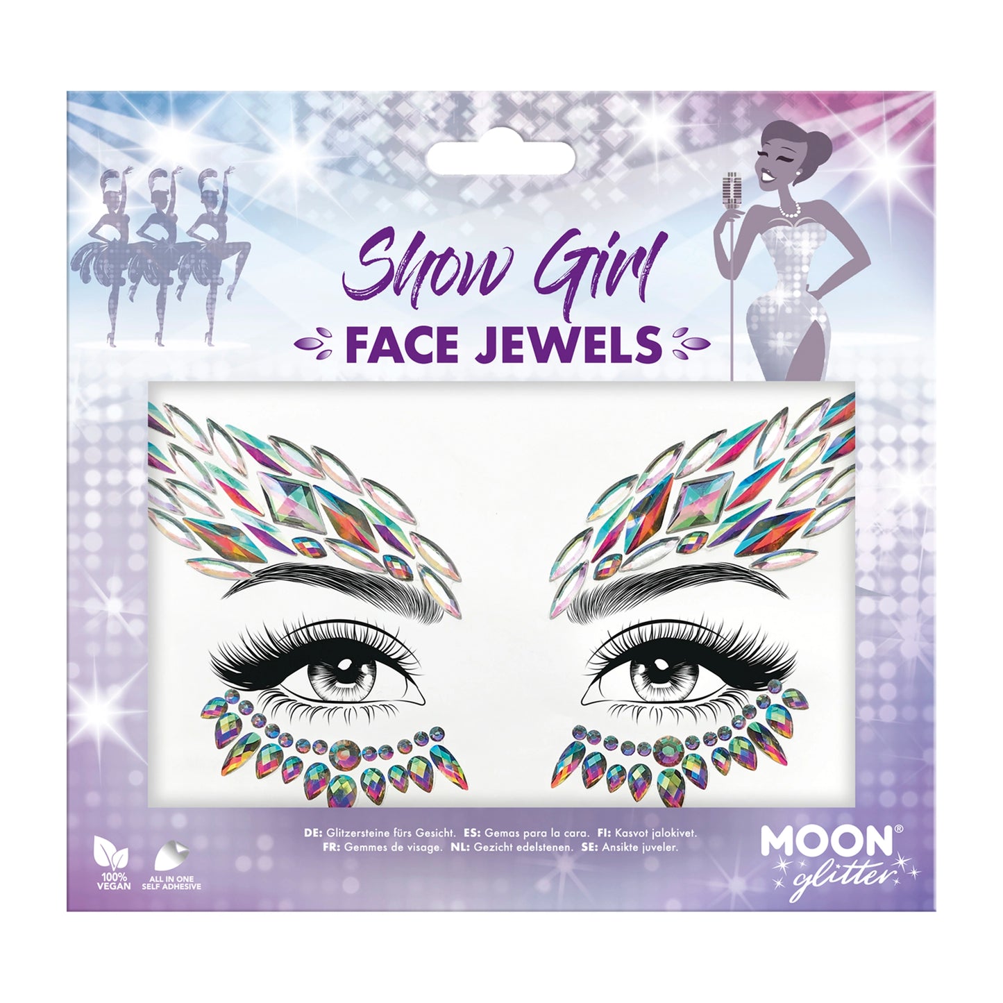 Face Jewels and Face Gems - Show Girl